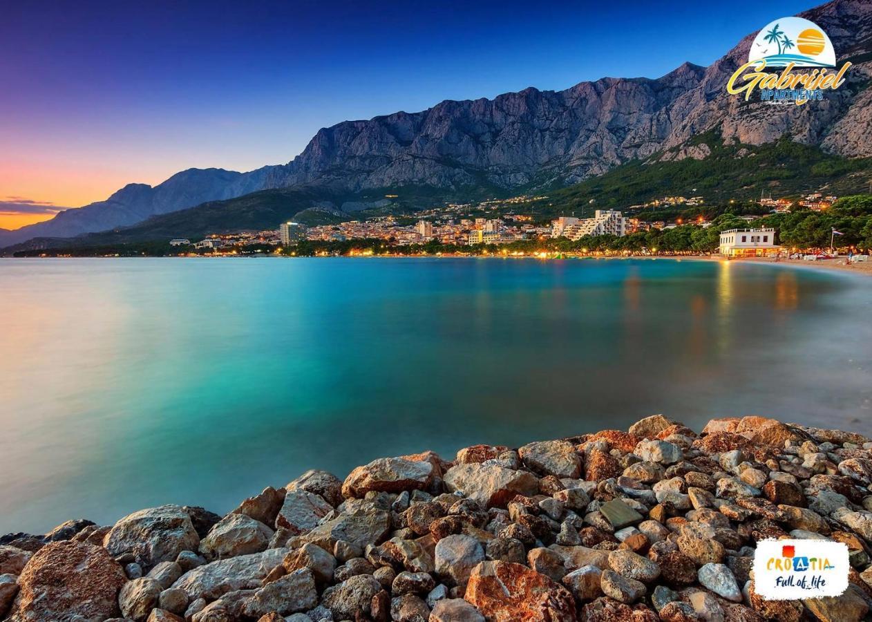 Gabrijel Apartments Makarska 1 Exterior foto